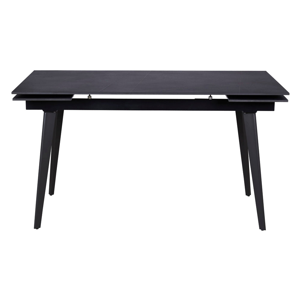 Table repas 140cm avec allonges céramiques