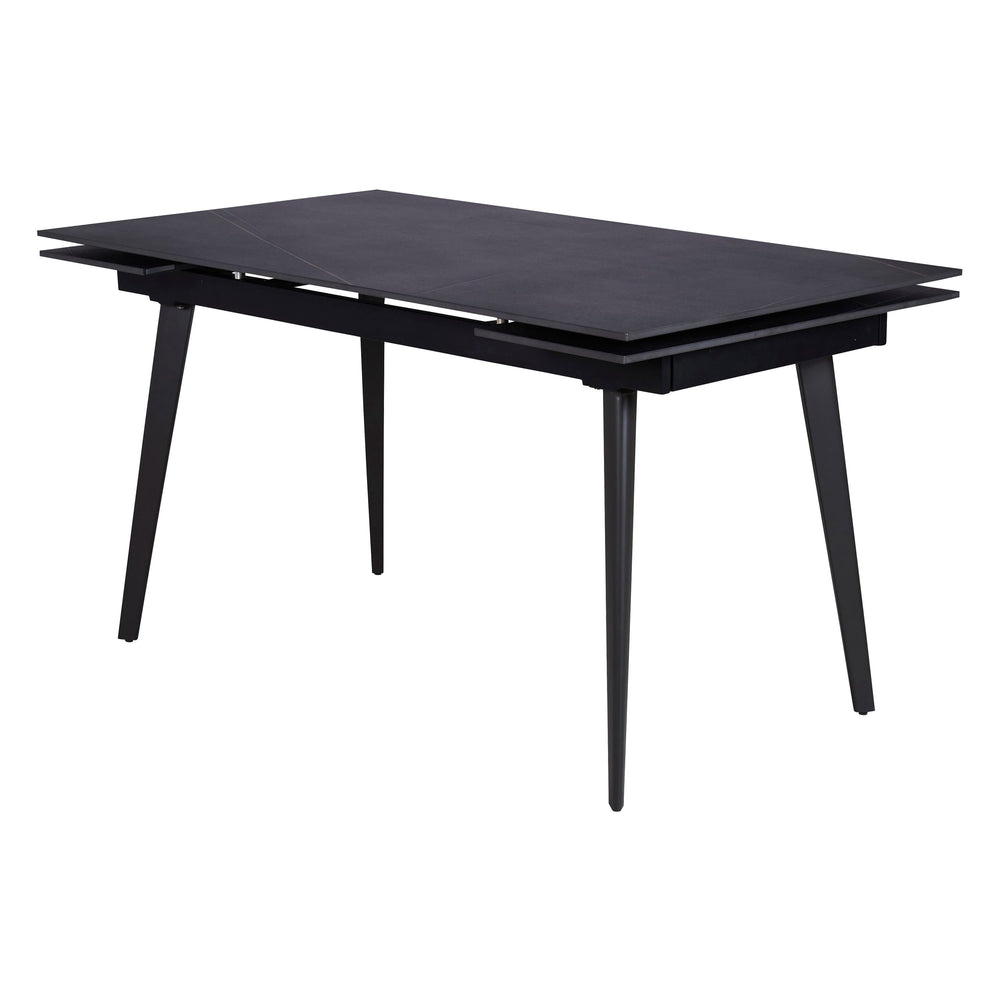 Table repas 140cm avec allonges céramiques