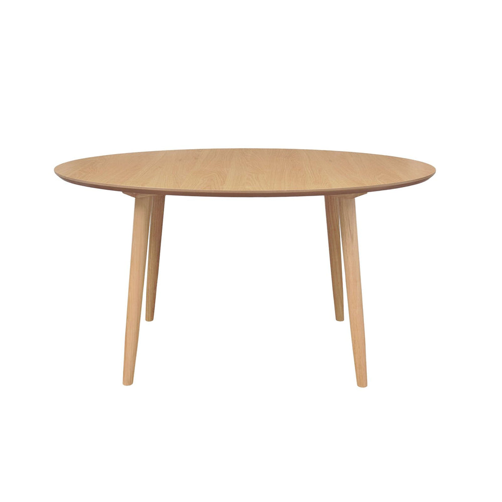 Table repas 140 cm placage chêne