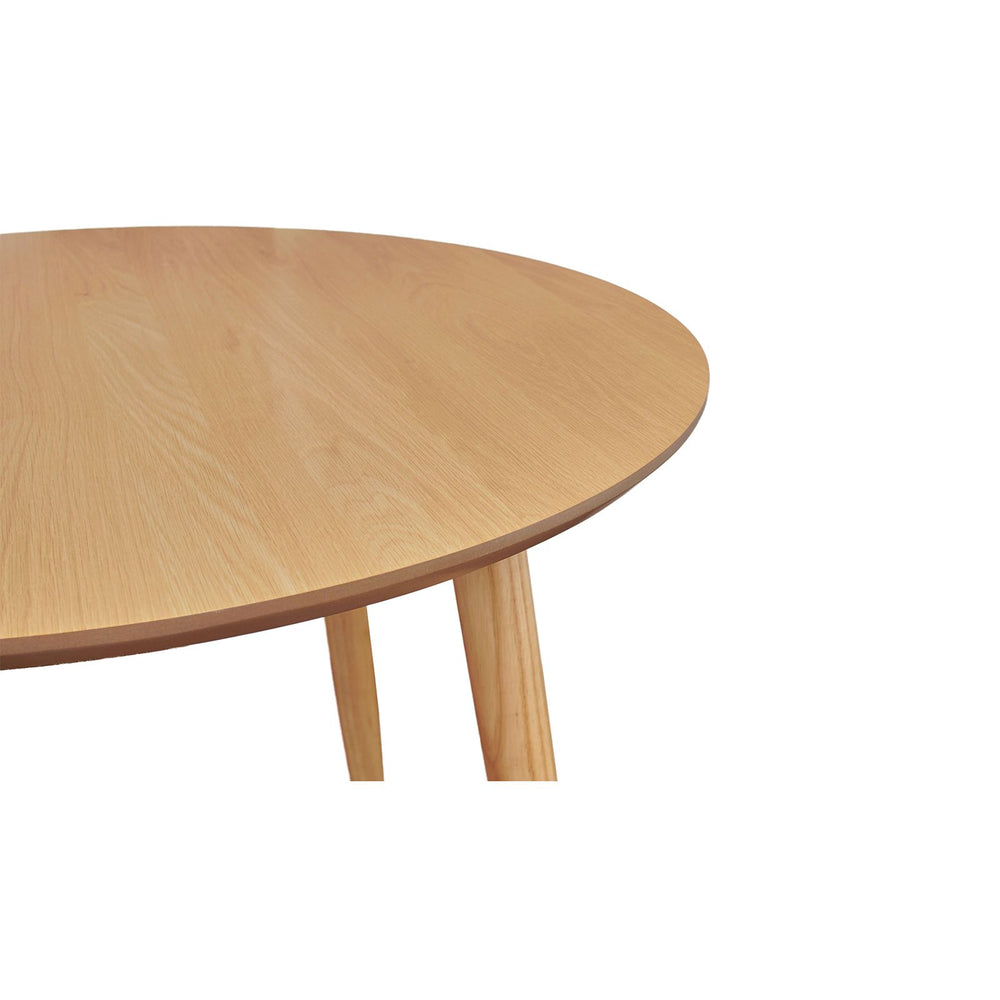 Table repas 140 cm placage chêne