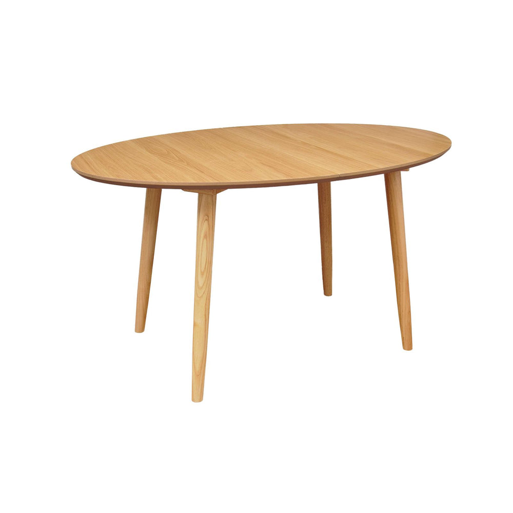 Table repas 140-220 cm placage chêne 2 allonges