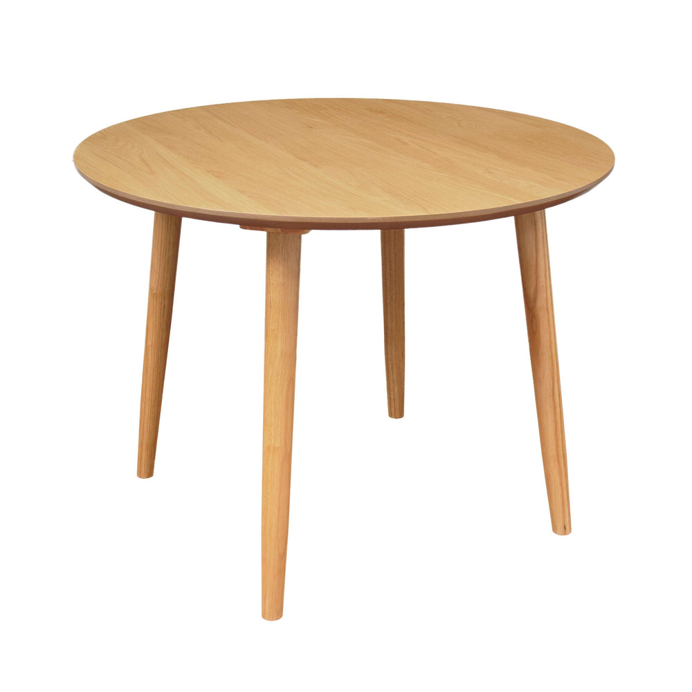 Table repas D100 cm placage chêne