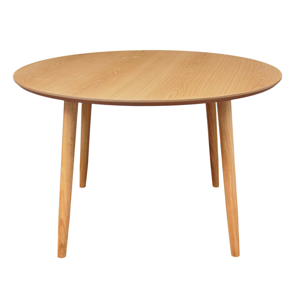 Table repas D120 cm placage chêne