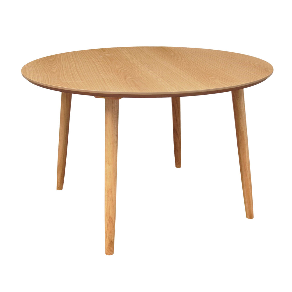 Table repas D120 cm placage chêne