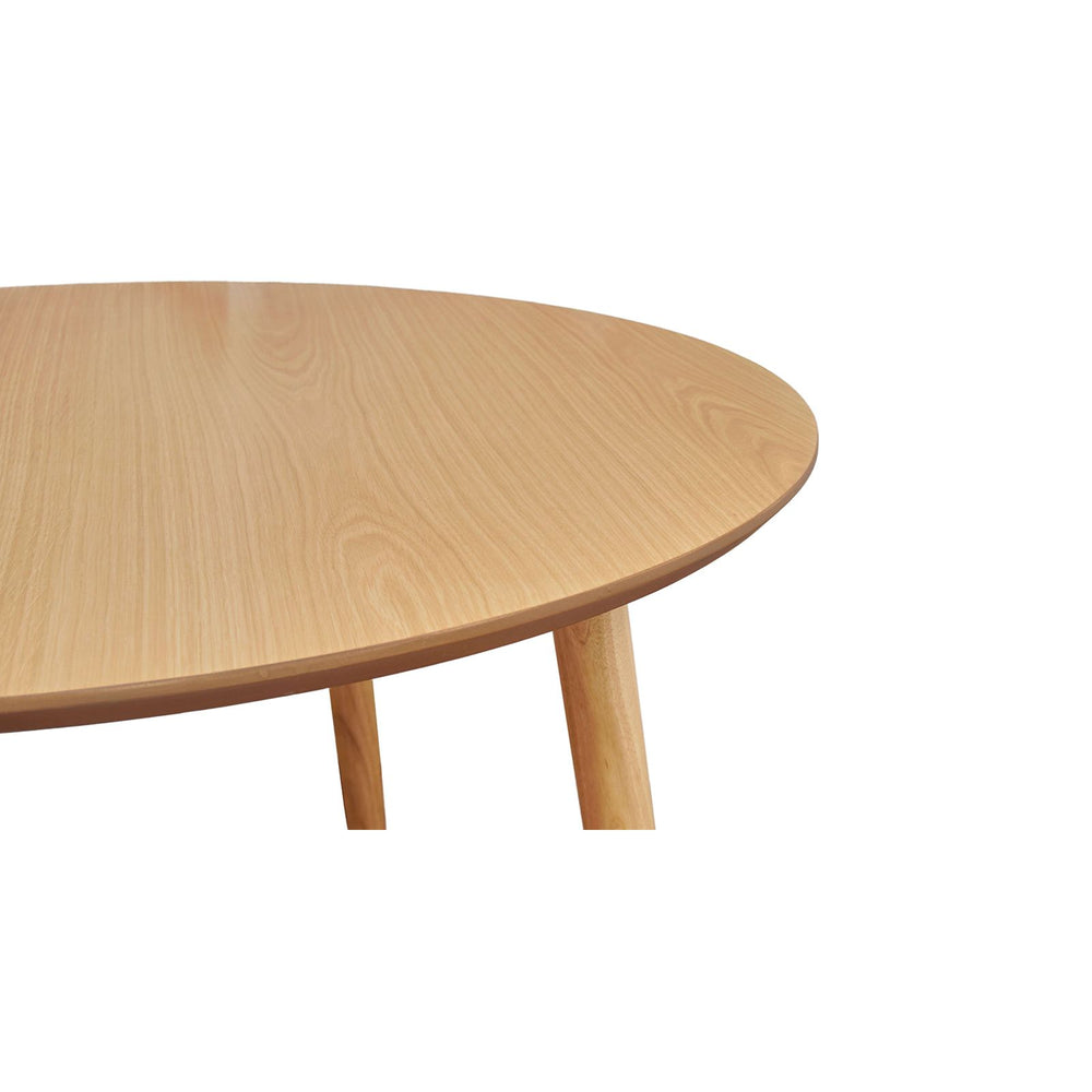 Table repas D120 cm placage chêne