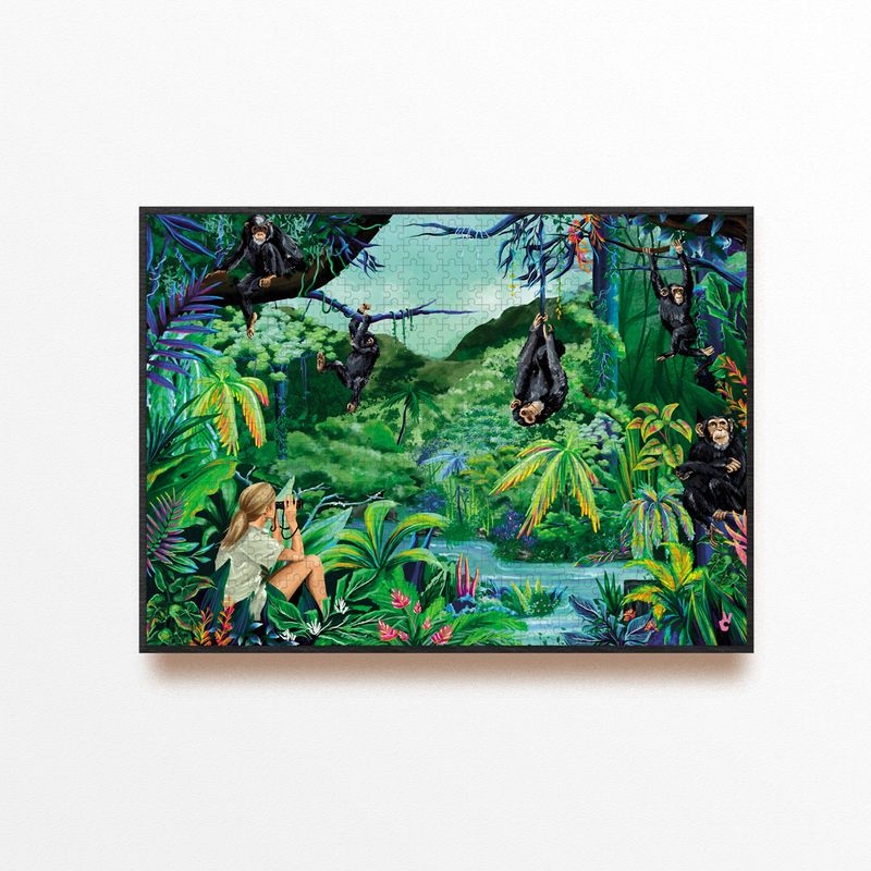 Puzzle Jane Goodall 1 000 pièces Piece & Love