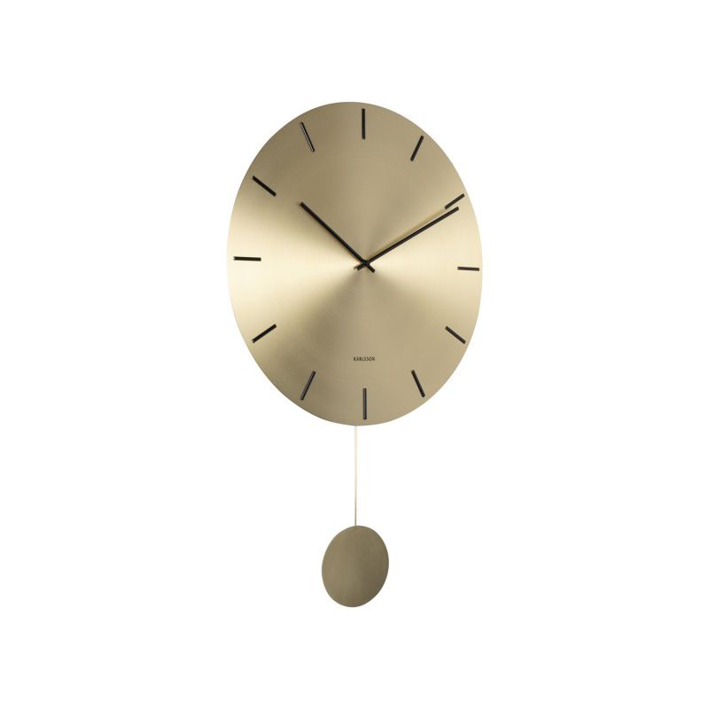 Horloge murale Impressive pendule gold Present Time