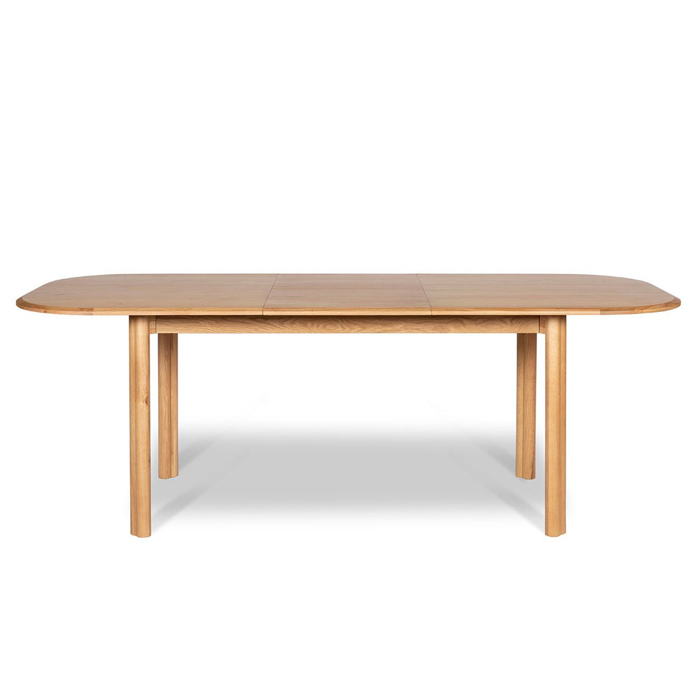 Table repas 160cm avec allonge chêne naturel SIROCCO