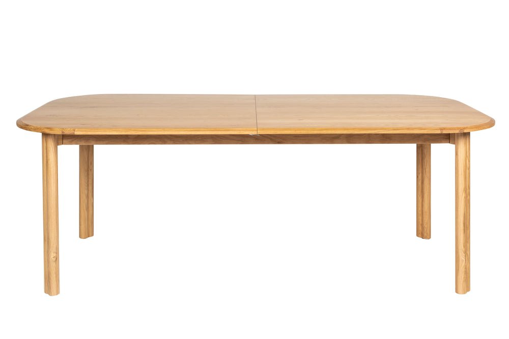 Table repas 200cm avec allonge chêne naturel SIROCCO