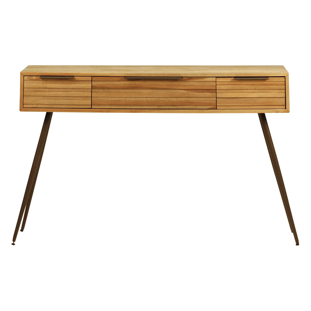 Console teck recyclé 120cm WOODY